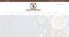 Desktop Screenshot of lamaisondusansgluten.net